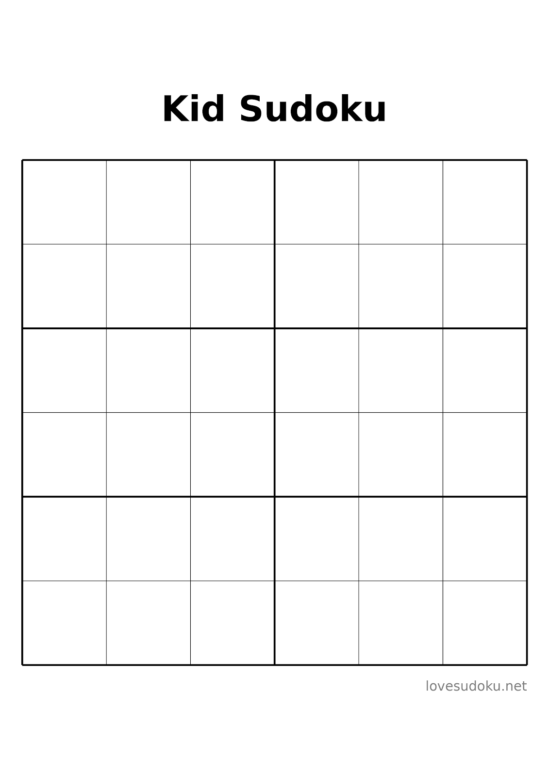 sudoku worksheets